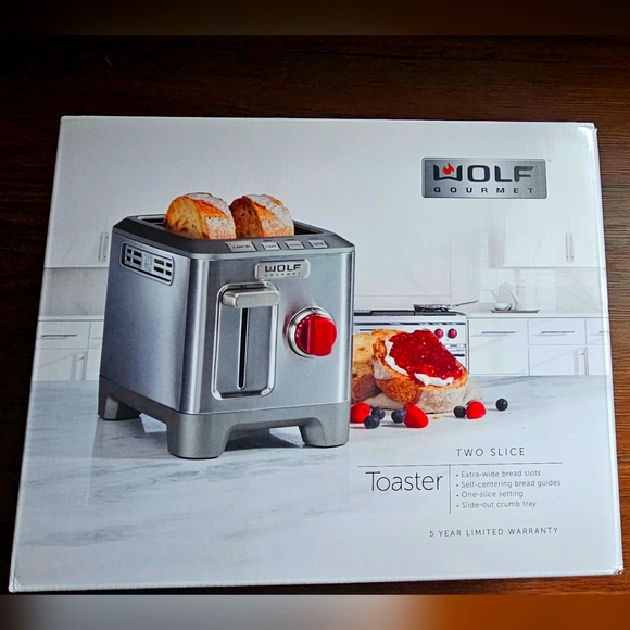 Wolf Gourmet Two Slice Toaster - Picture 1 of 2